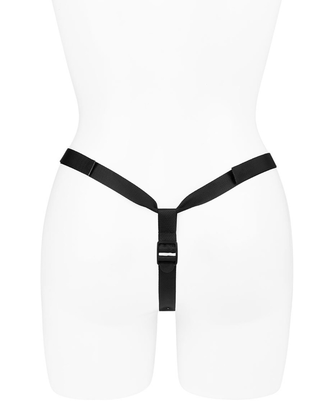 Darkness Wavy silicone strap-on