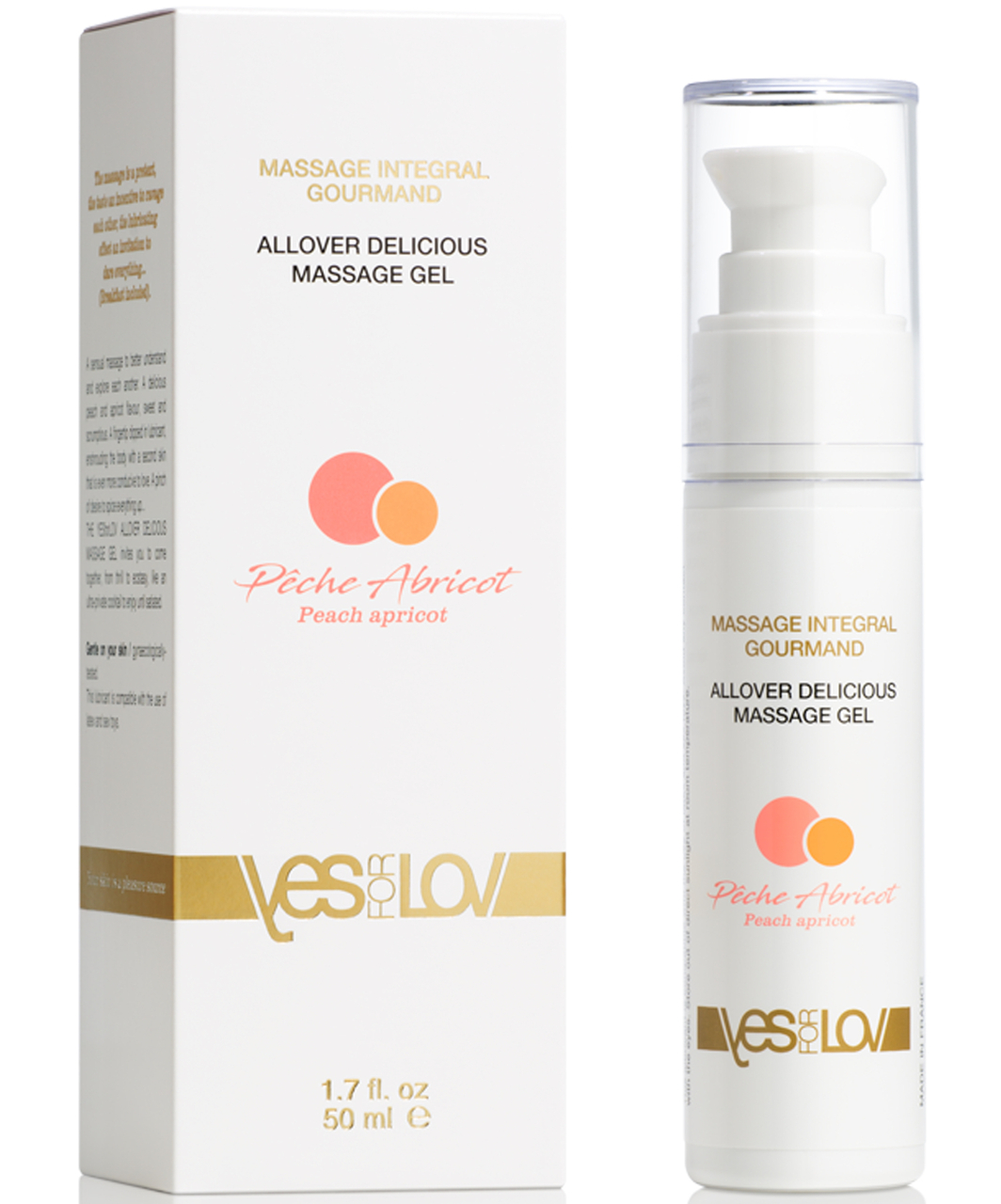 YESforLOV aromātisks masāžas gels (50 ml)