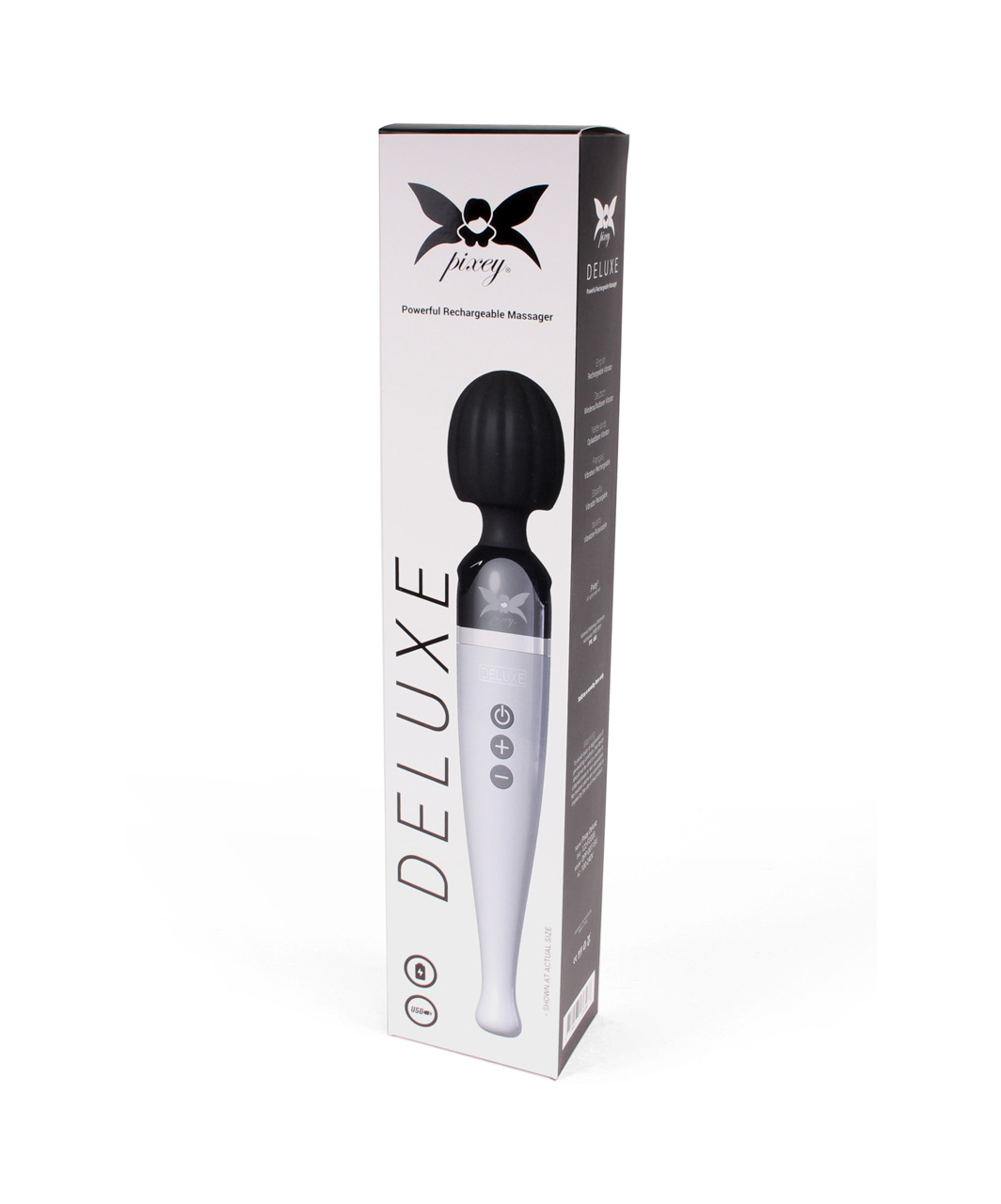 Pixey Deluxe Rechargeable Wand Massager