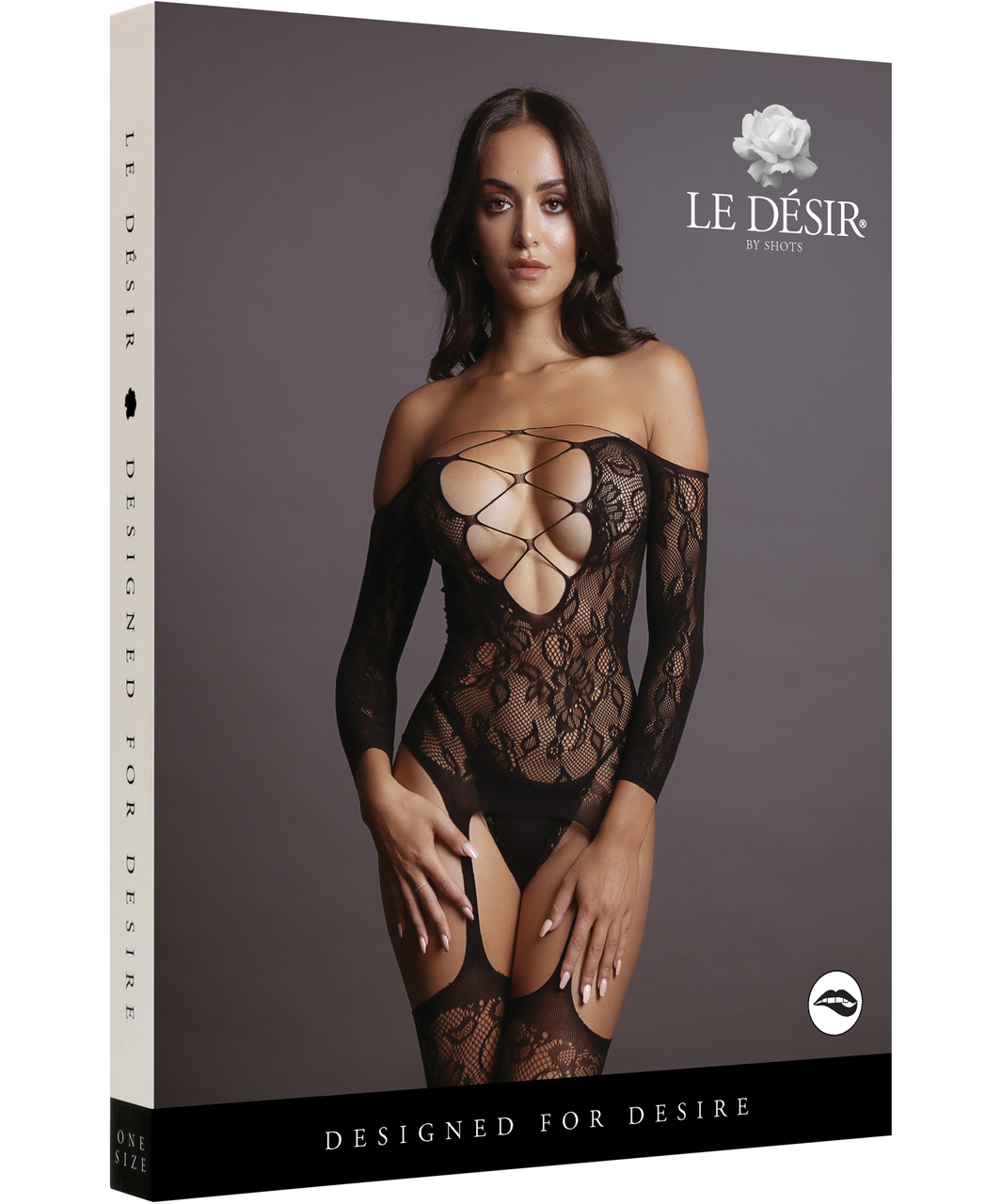 Le Désir black net bodystocking