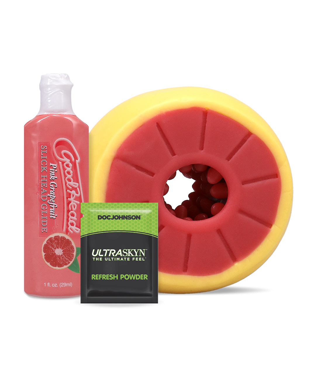 Doc Johnson GoodHead Grapefruit masturbator do seksu oralnego