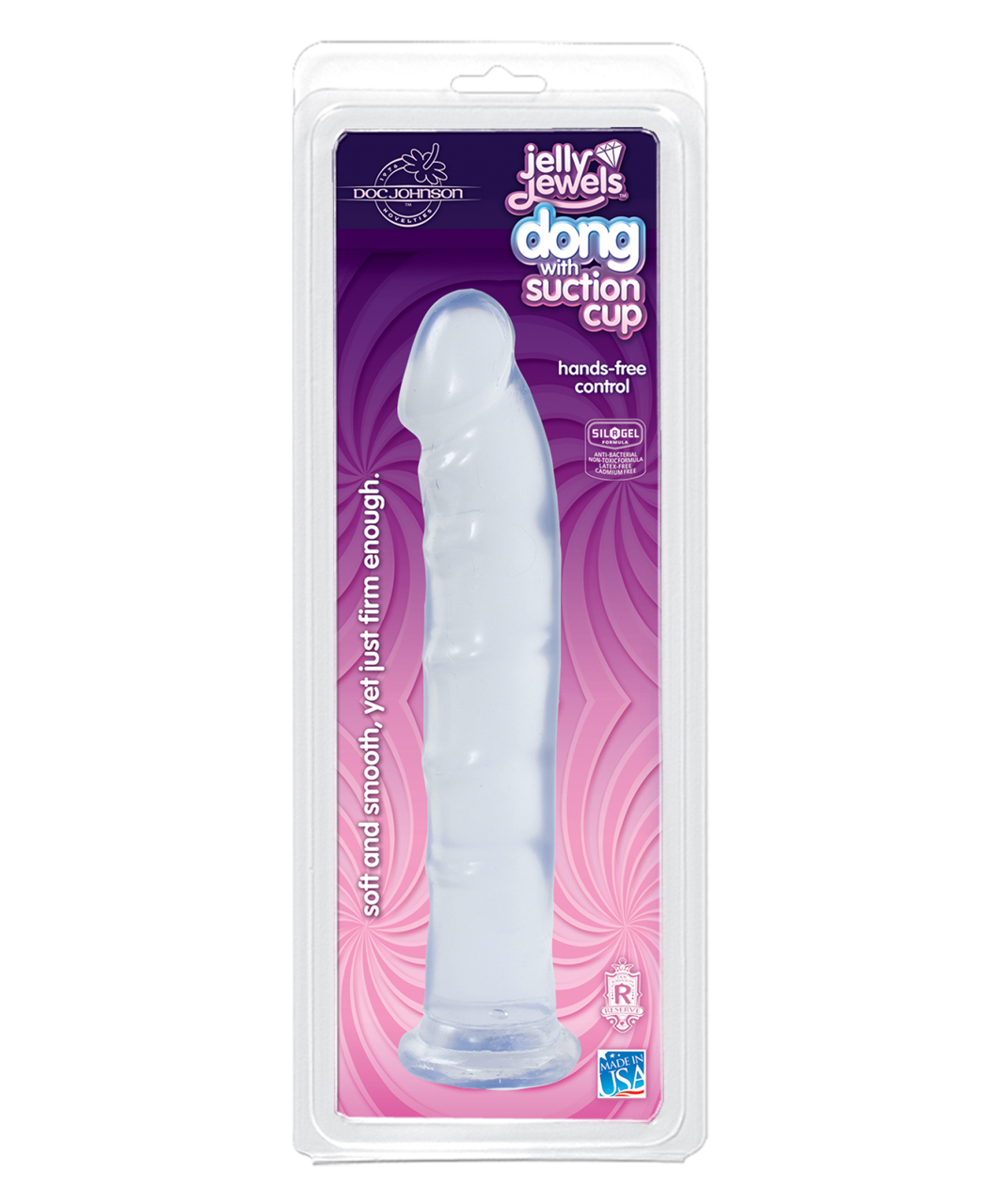 Doc Johnson Jelly Jewels Dildo Diamond