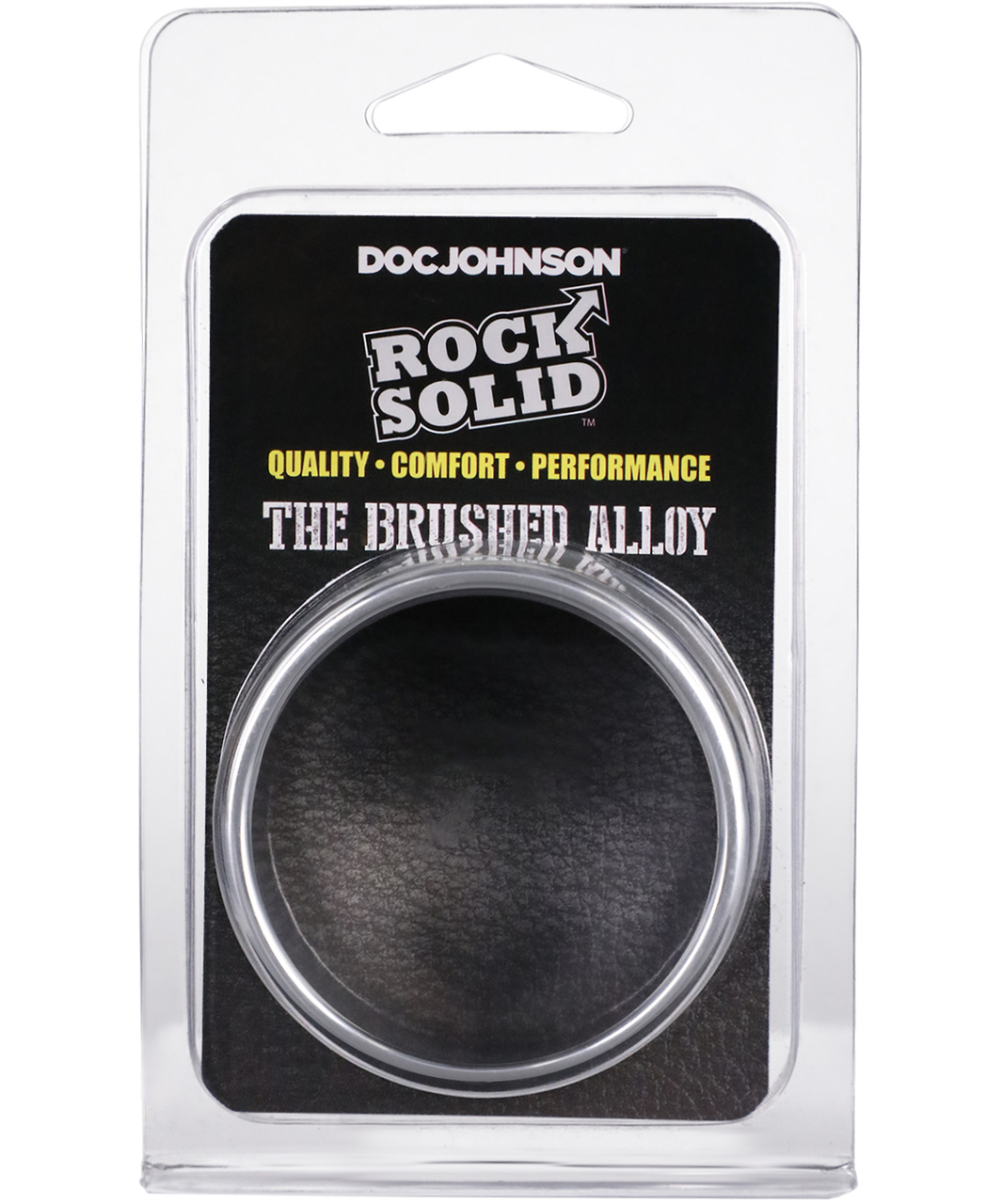 Doc Johnson Rock Solid Medium metalinis žiedas varpai