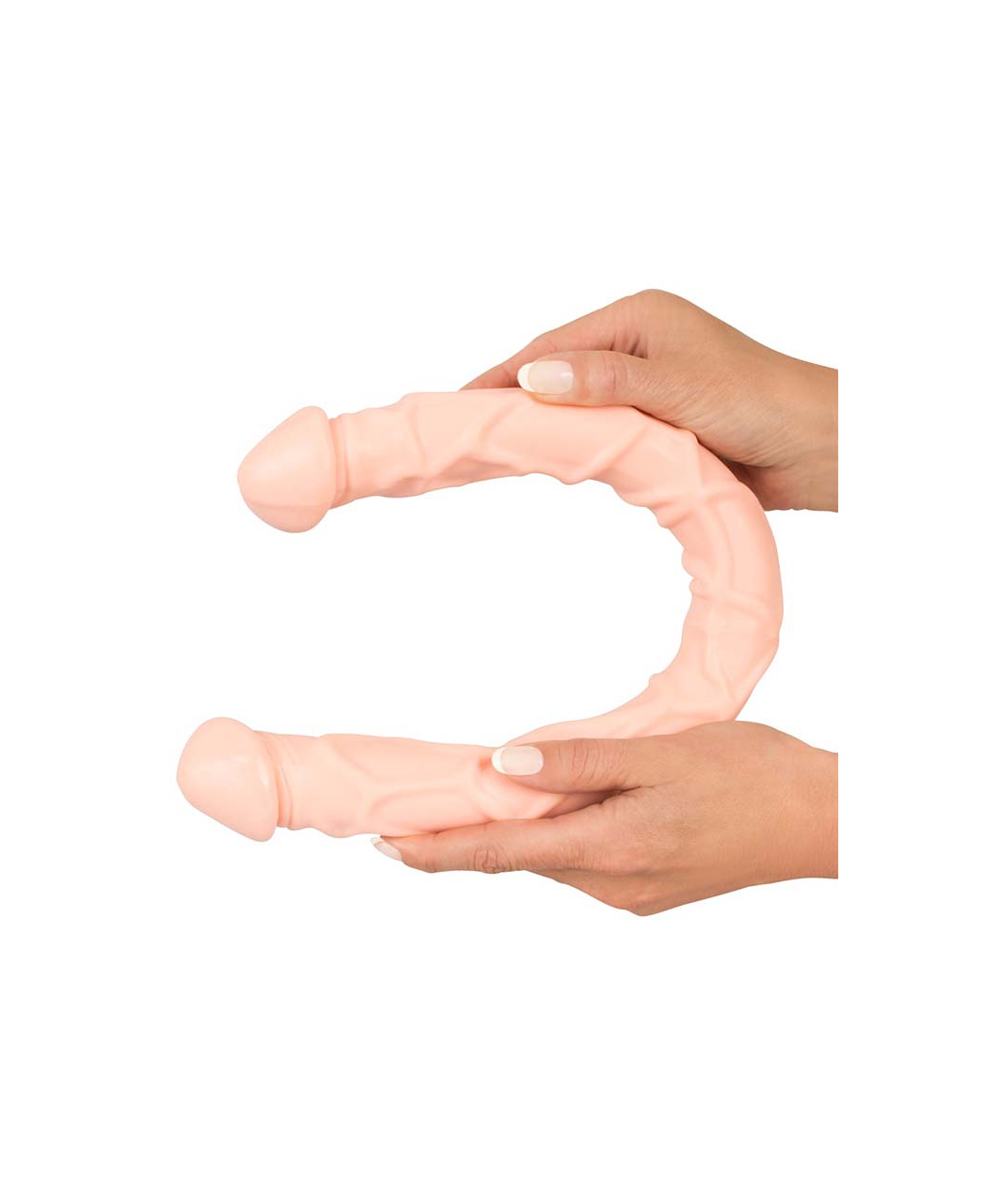 Nature Skin Double Flexi Dong kahepoolne dildo