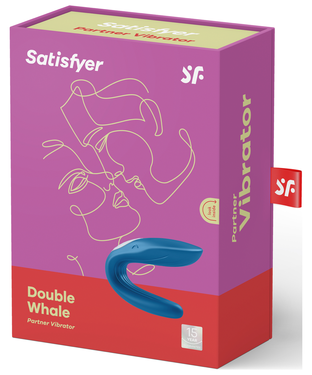 Satisfyer Double Whale vibratorius poroms