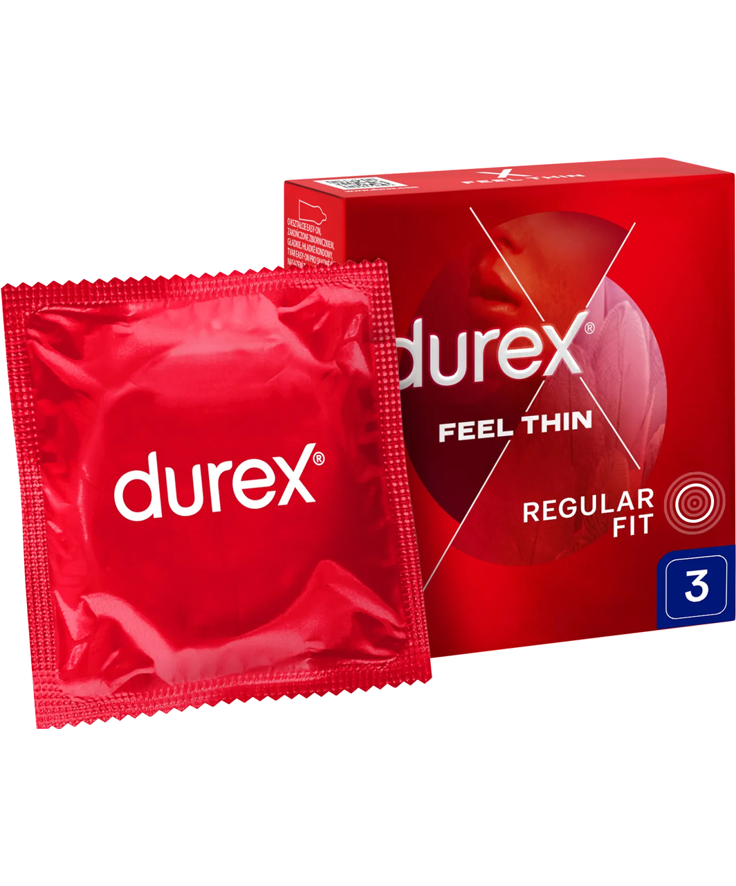 Durex Feel õhukesed kondoomid (3 / 12 / 24 tk)