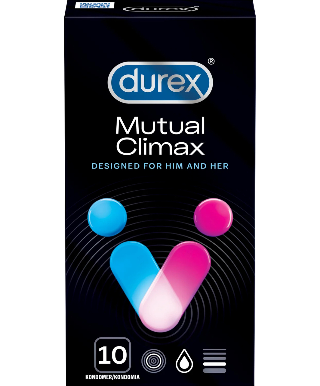 Durex Mutual Climax prezervatyvai (10 vnt.)