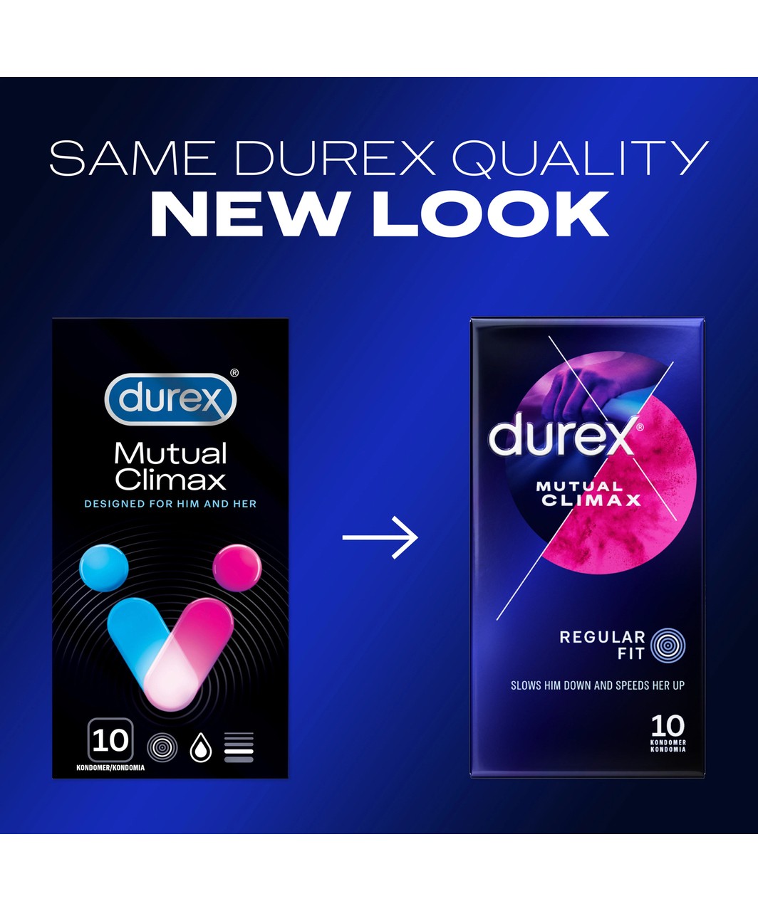 Durex Mutual Climax condoms (10 pcs)