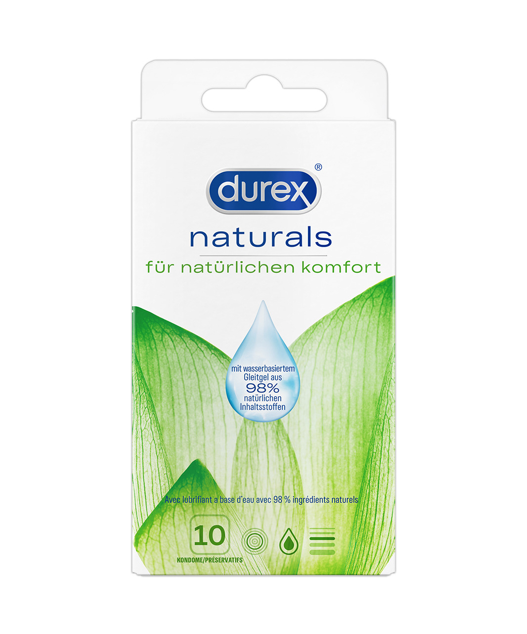 Durex Naturals condoms (3 / 10 pcs)