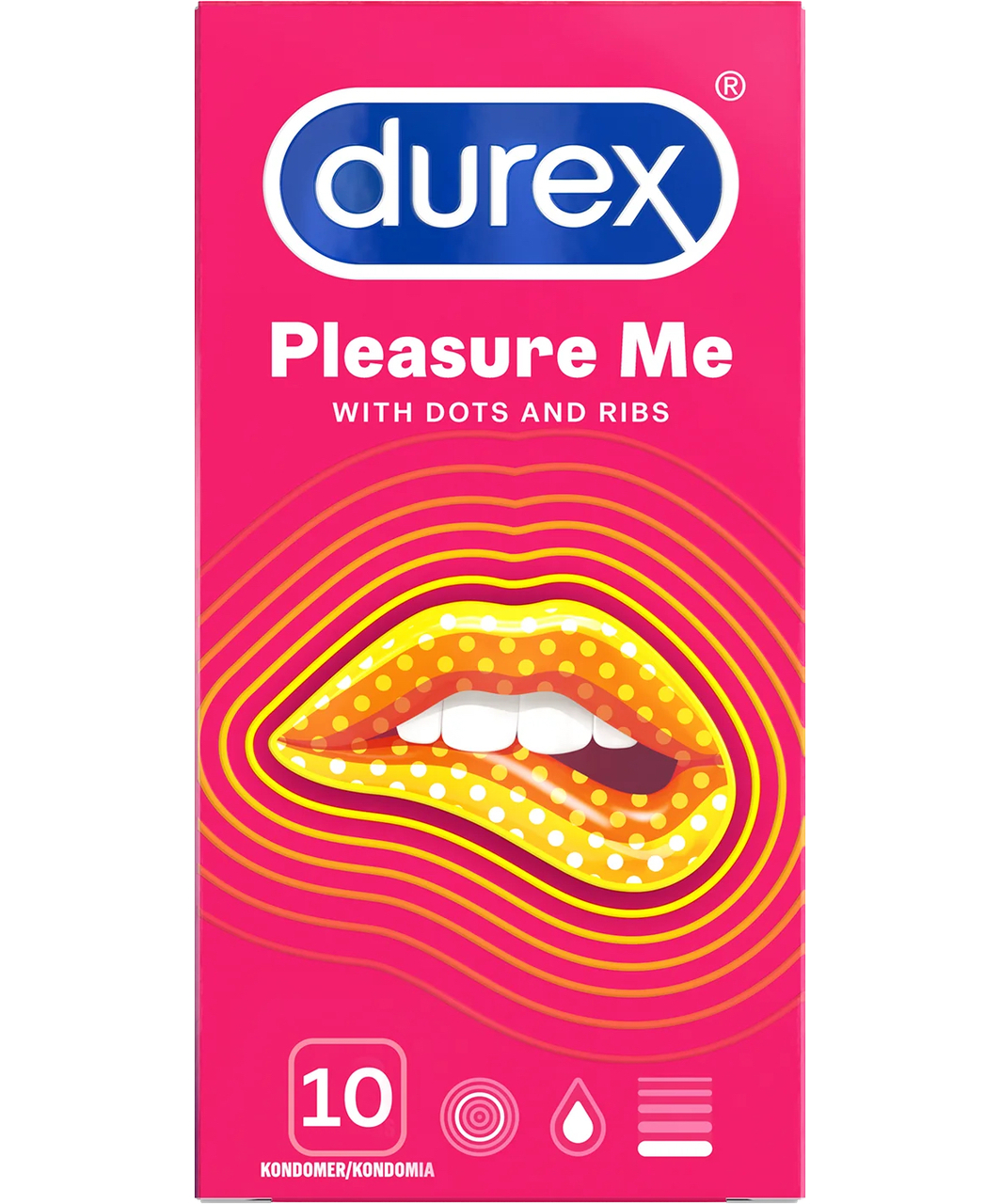 Durex Pleasure Me condoms (10 pcs)