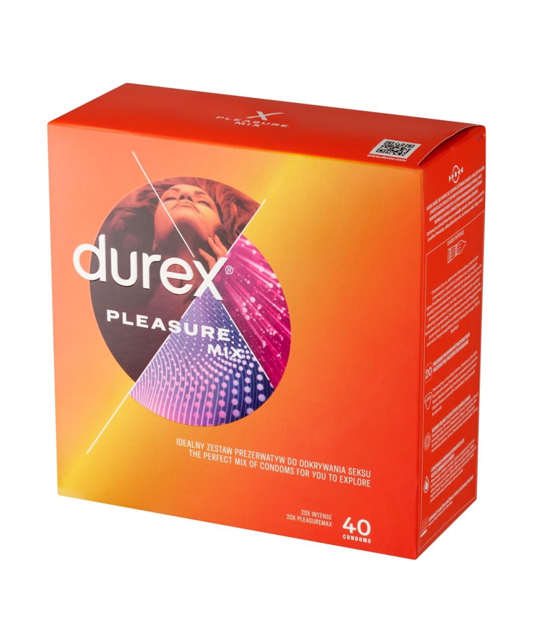 Durex Pleasure Mix condoms (40 pcs)