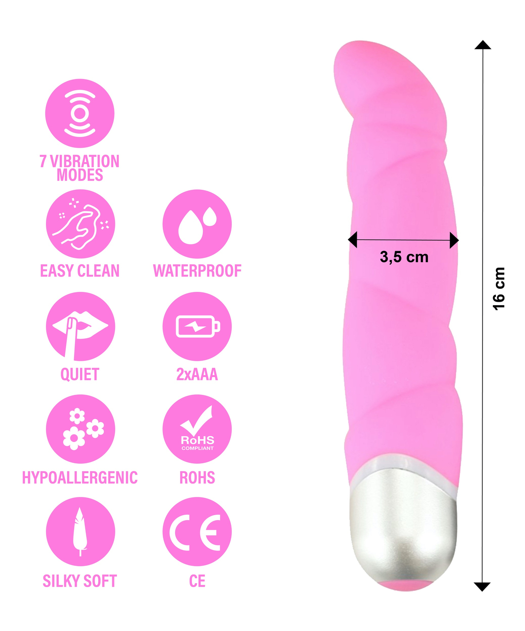 FeelzToys DEFEKTSED Gino vibraator