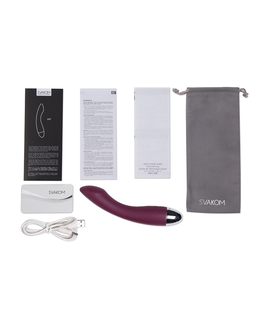 Svakom Amy Intelligent Pleasure G-spot Vibrator