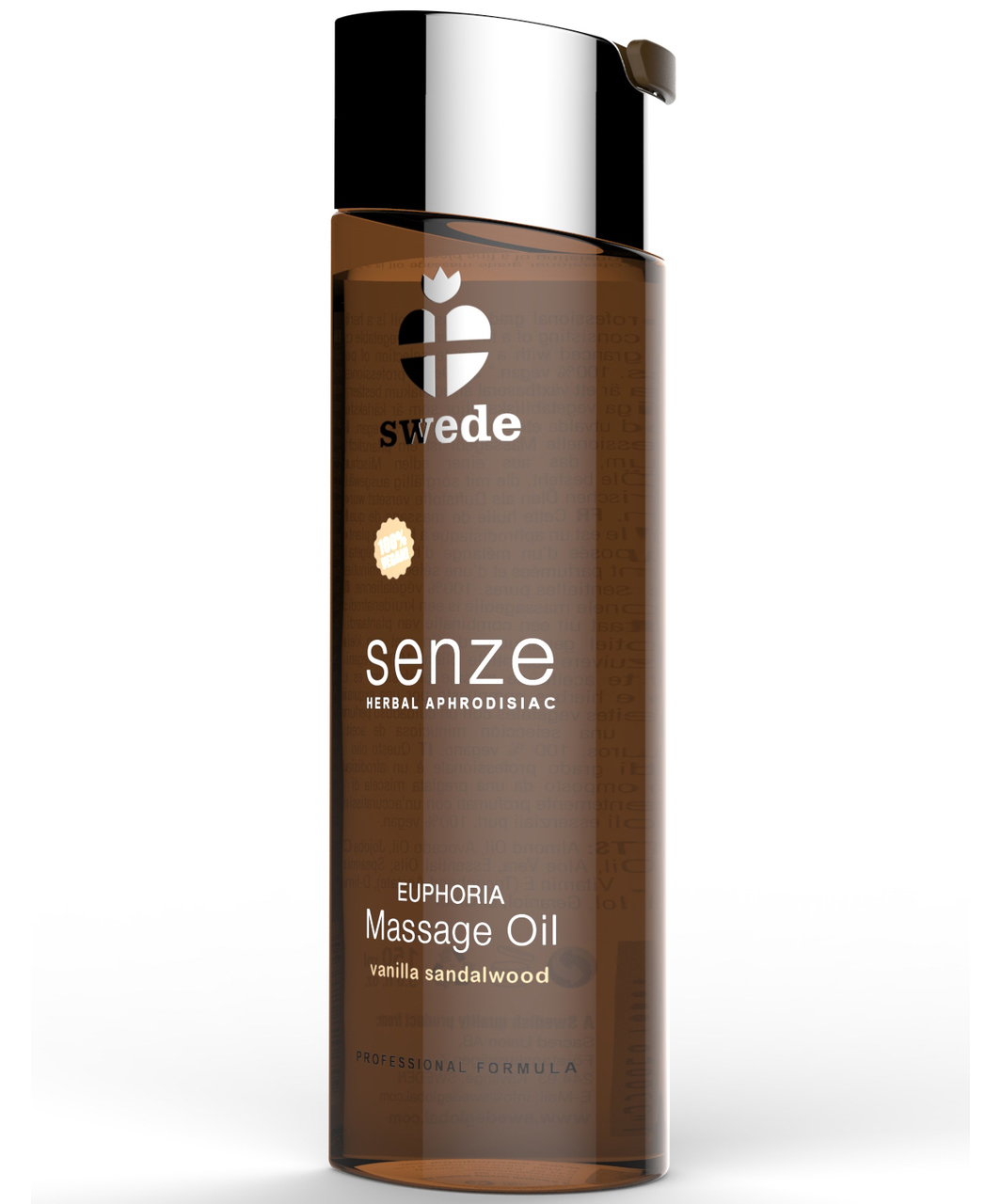 Swede Senze herbal aphrodisiac massage oil (75 ml)