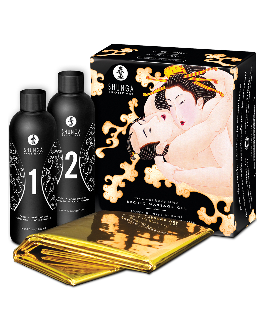 Shunga Oriental Body Slide Massage Kit