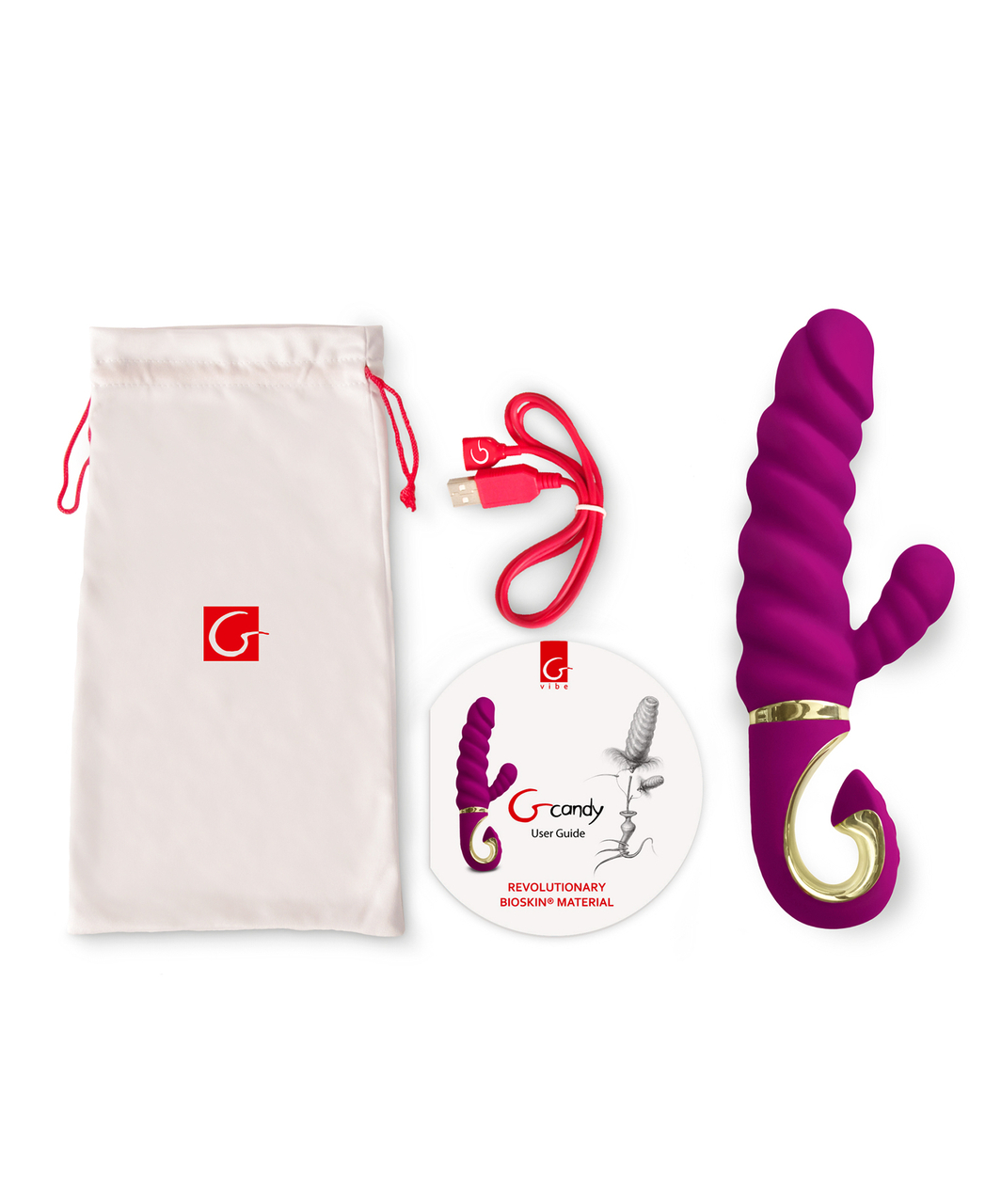 GVibe GCandy Sweet Raspbery vibrator