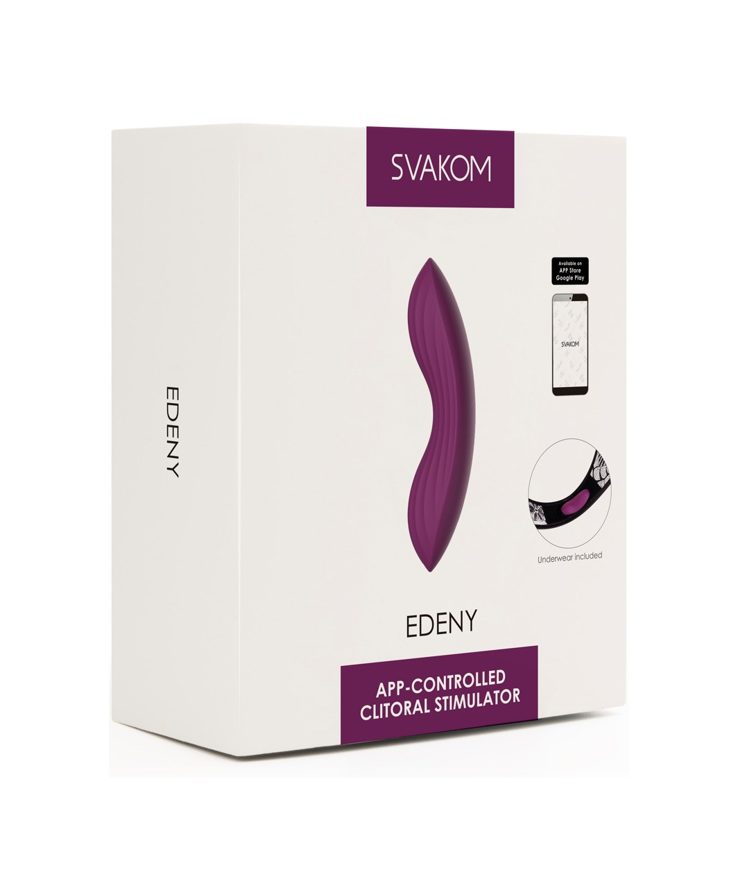 Svakom Edeny Interactive Clitoral Stimulator with Panties