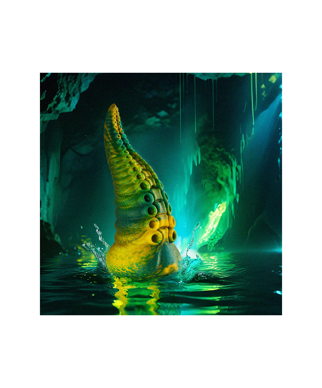 Epic Cybersilicock Tentacle Mini üleloomulikud silikoonist dildo