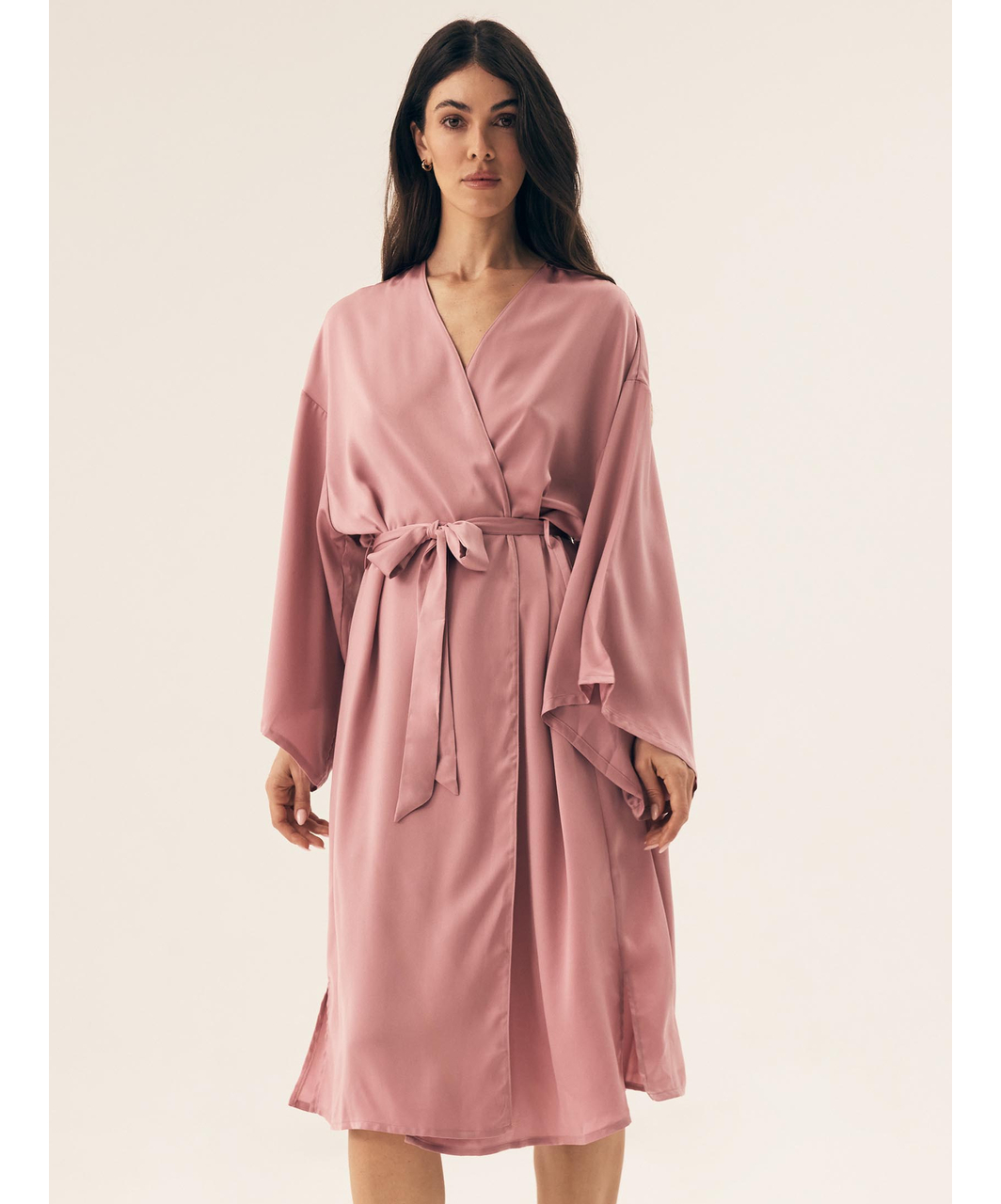 ESOTIQ Rhone pink robe
