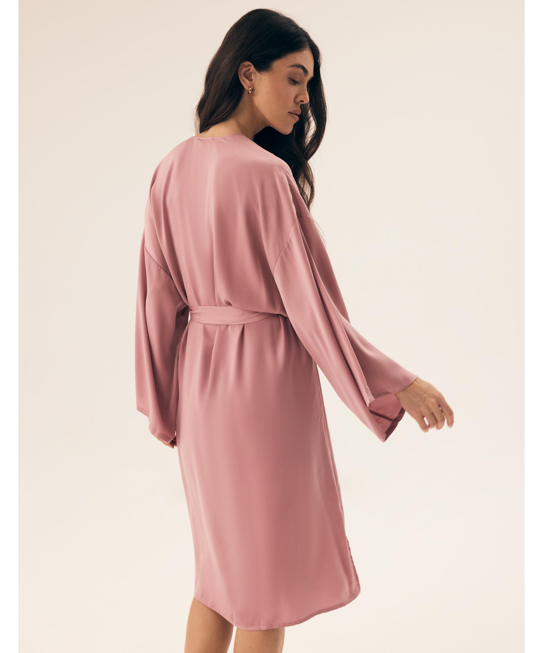 ESOTIQ Rhone pink robe