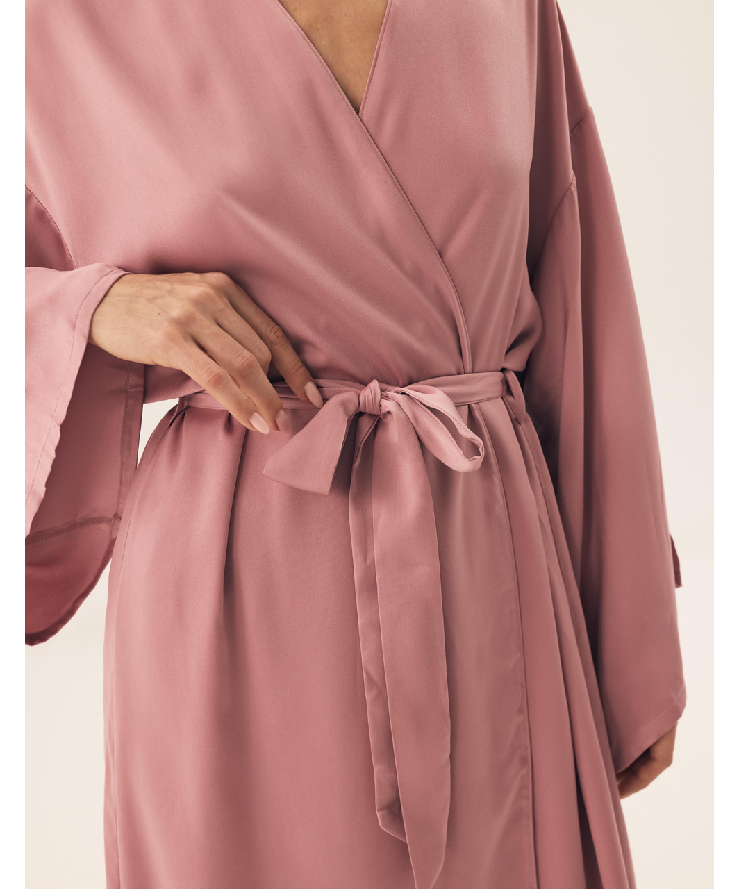 ESOTIQ Rhone pink robe