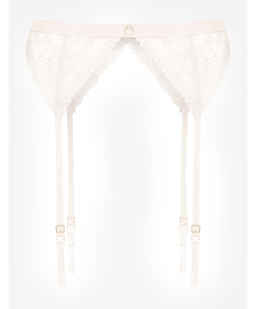 ESOTIQ Sonika cream garter belt