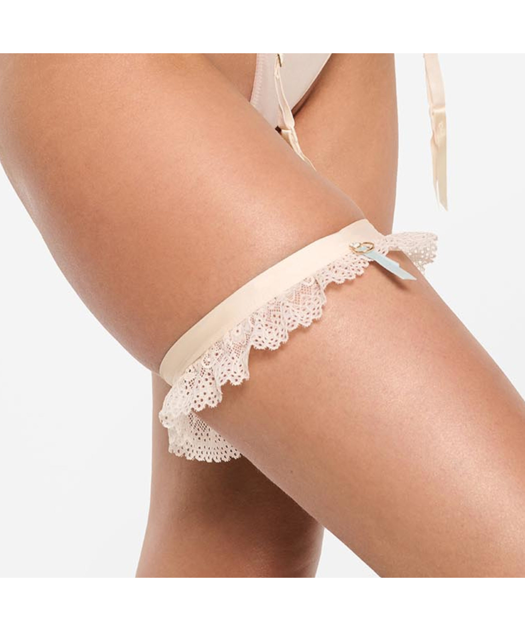 ESOTIQ Sonika cream lace garter