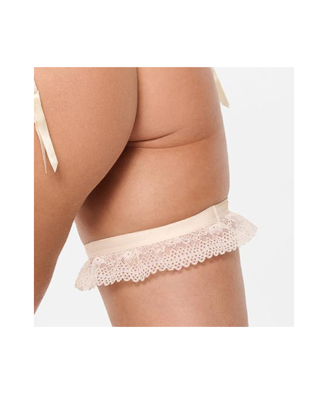 ESOTIQ Sonika cream lace garter