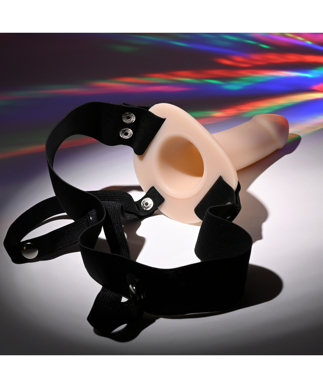 Evolved tuščiaviduris silikoninis strap-on