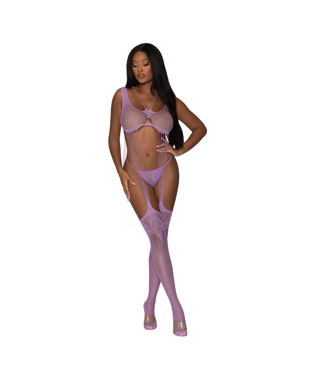 Exposed S163 net bodystocking