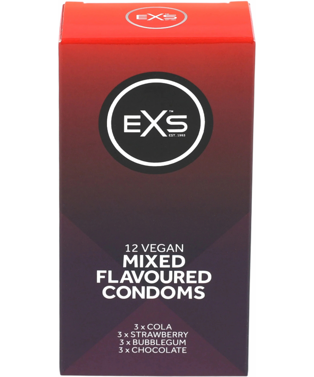 EXS Mixed Flavoured prezervatyvai (12 vnt.)