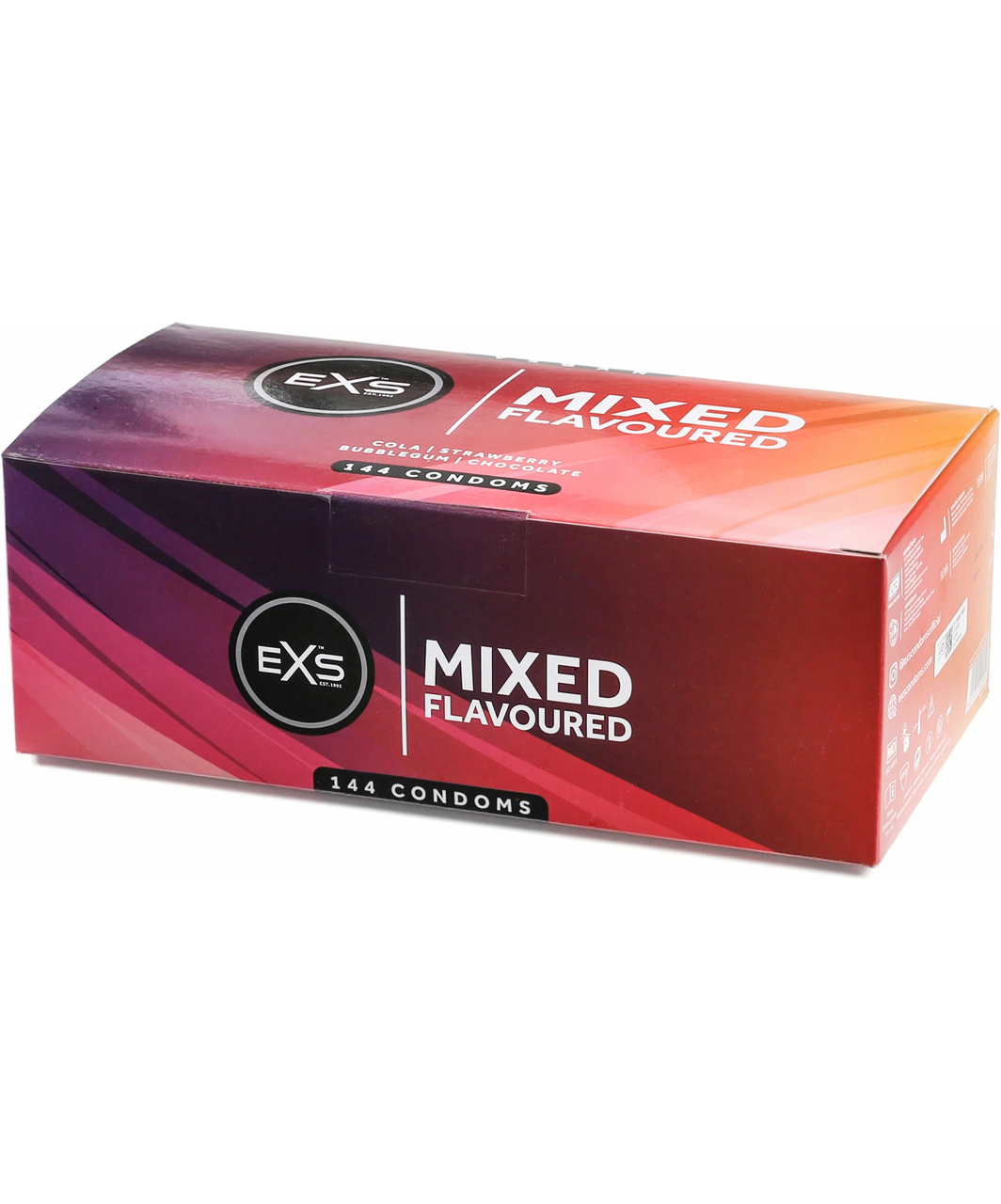EXS Mixed Flavoured kondomit 12 / 144 kpl