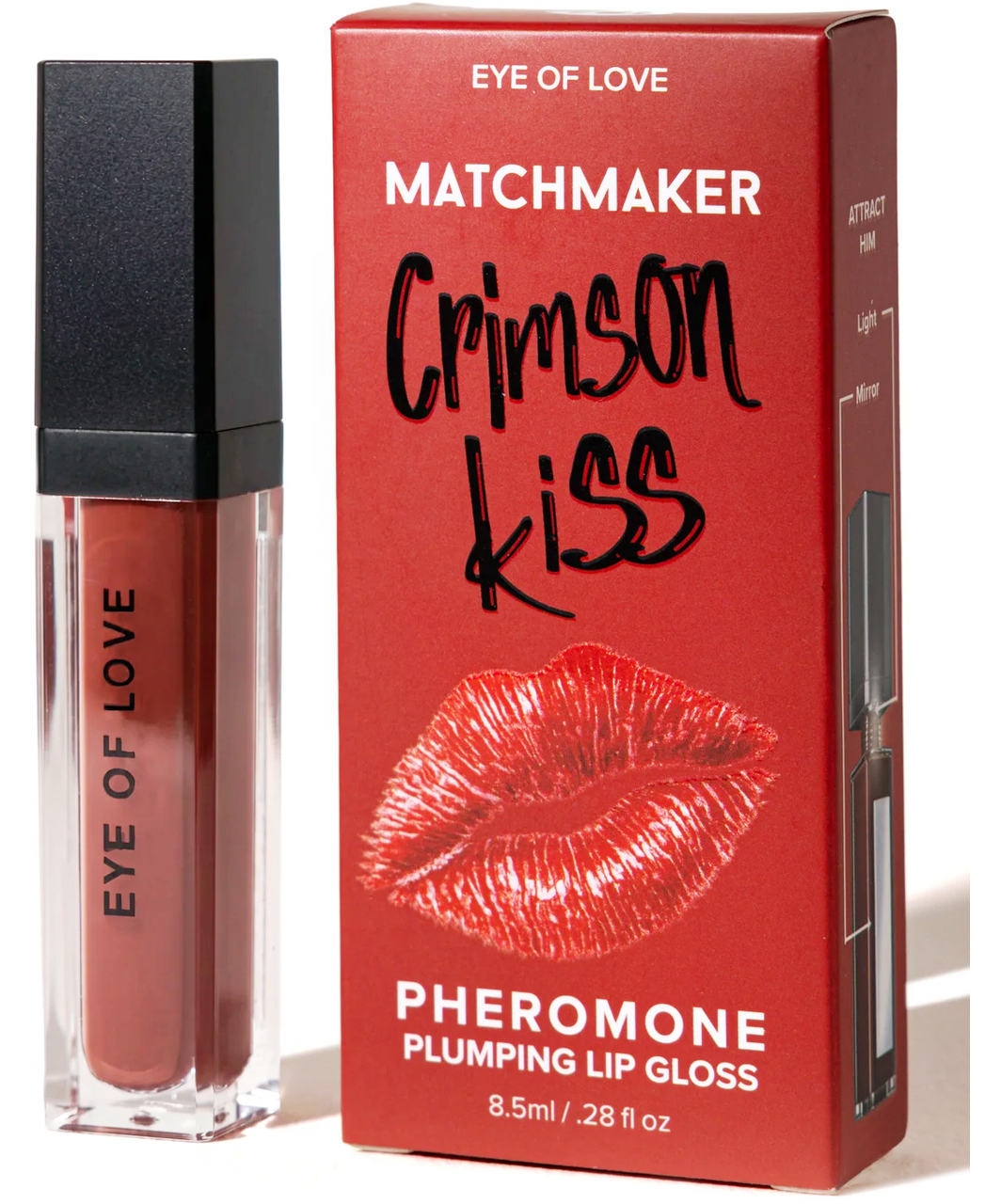 Eye Of Love Matchmaker Crimson Kiss lūpu spīdums ar feromoniem
