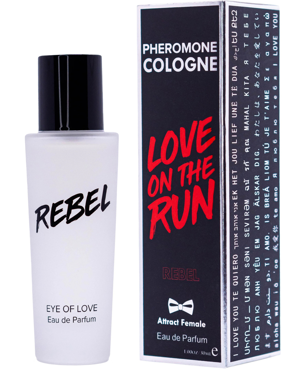 Eye Of Love Rebel kvepalai su feromonais jam, skirti vilioti moteris (30 ml)