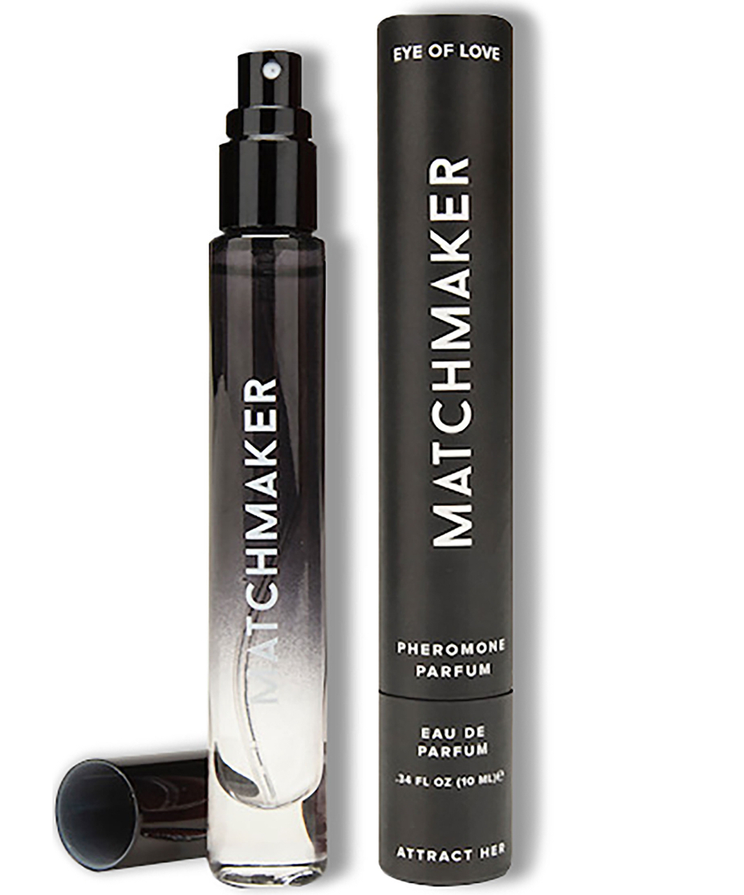 Eye Of Love x "Matchmaker Black Diamond" feromoninis parfumas, kad ją patrauktumėte (10 ml)