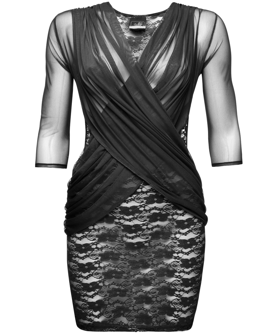 Noir Handmade черное кружевное платье