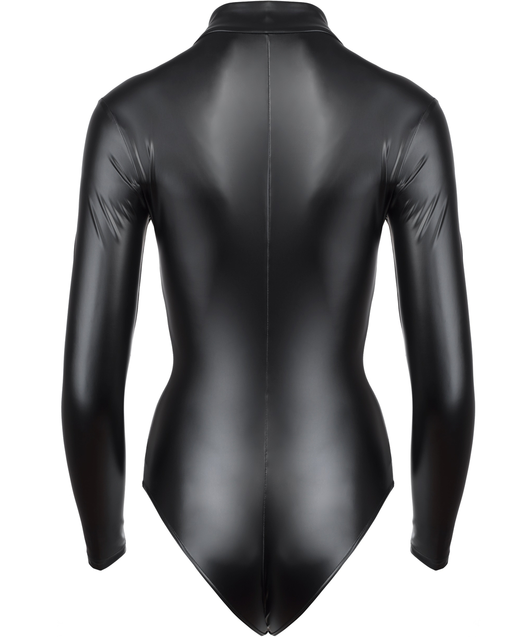 Noir Handmade black wet look bodysuit