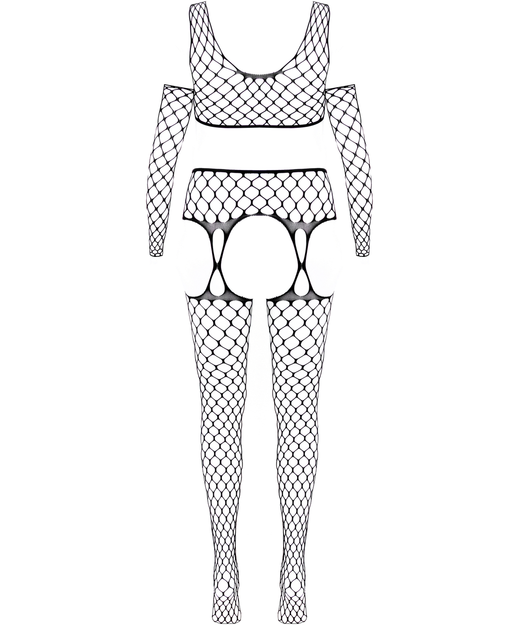 Fantasy by Cottelli must erootiline võrkkomplekt