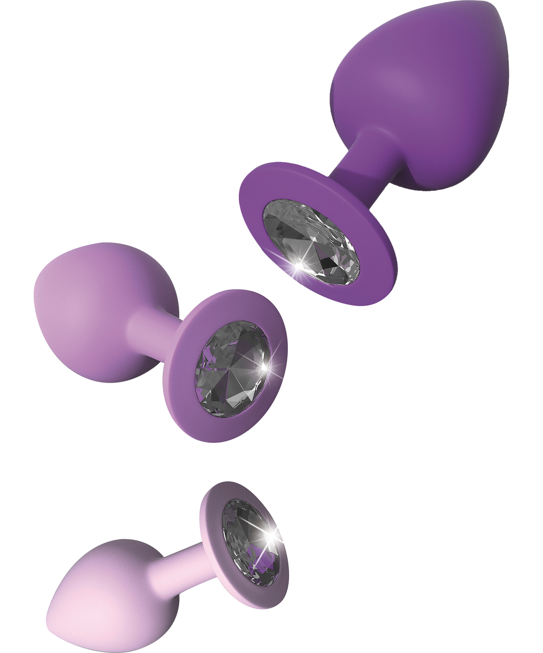 Fantasy For Her zestaw korków analnych silikonowych