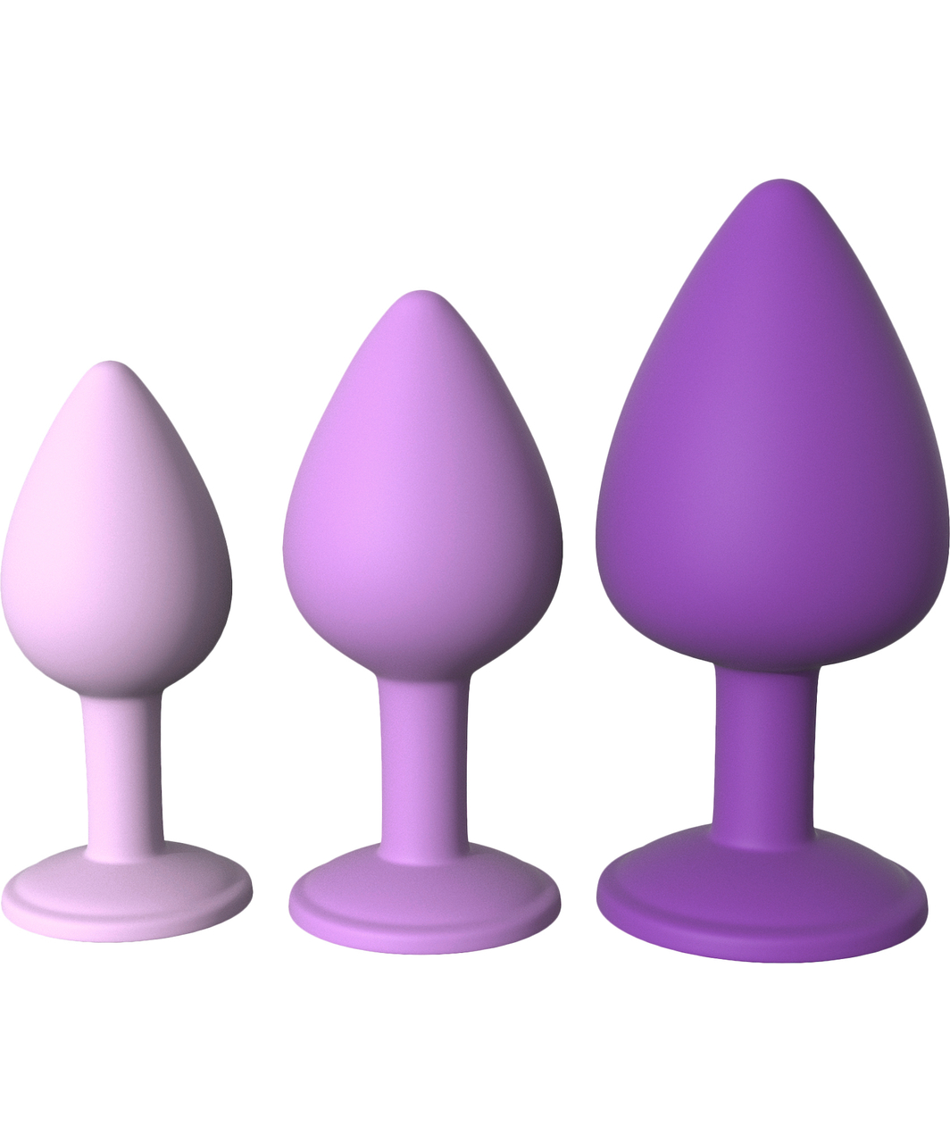 Fantasy For Her zestaw korków analnych silikonowych