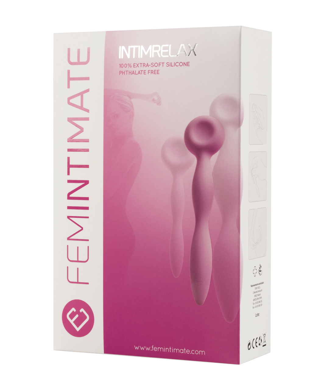 Femintimate Intimrelax vaginalinių skėtiklių komplektas