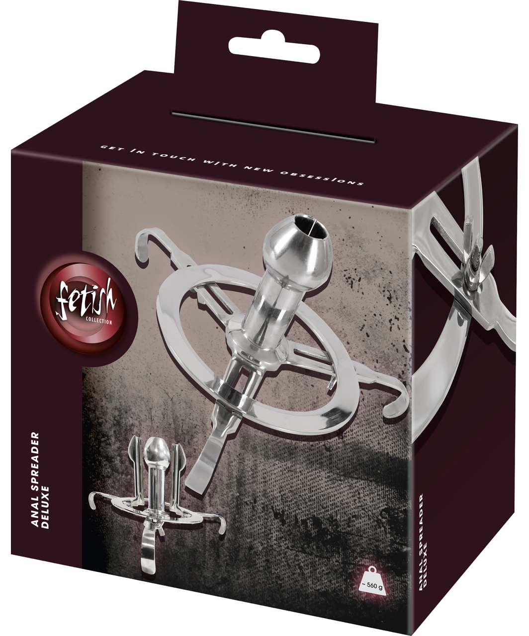 Fetish Collection Anal Spreader Stainless Steel Expander