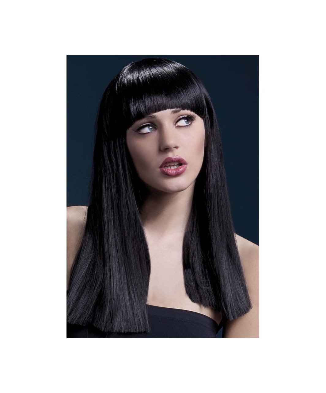 Fever Alexia Black Long Straight Wig