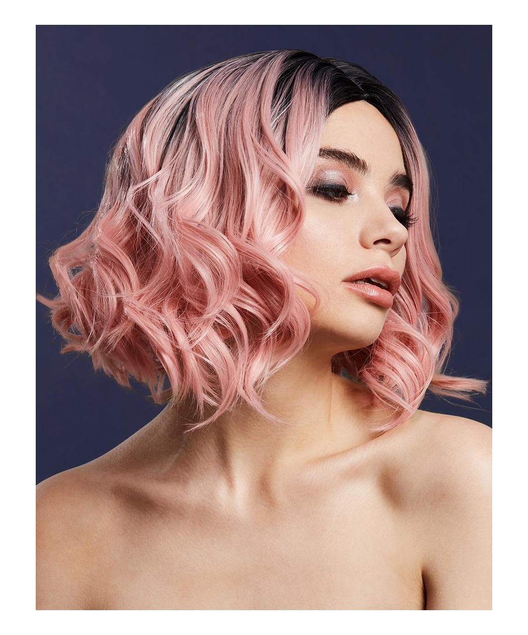 Fever Кourtney светло-розовый/черный омбре парик