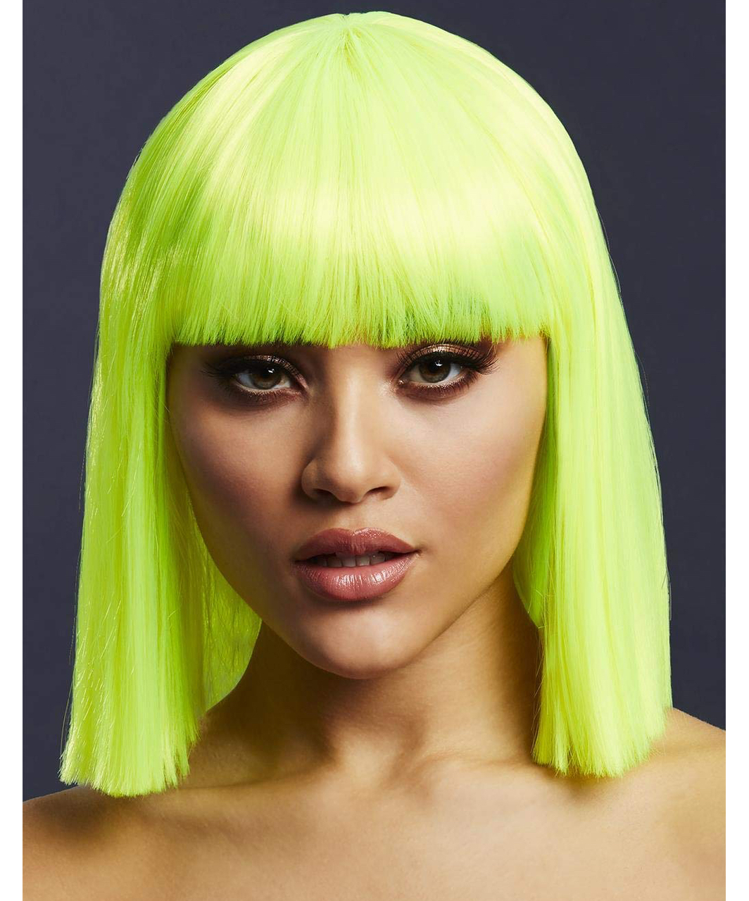 Fever Lola neon lime wig