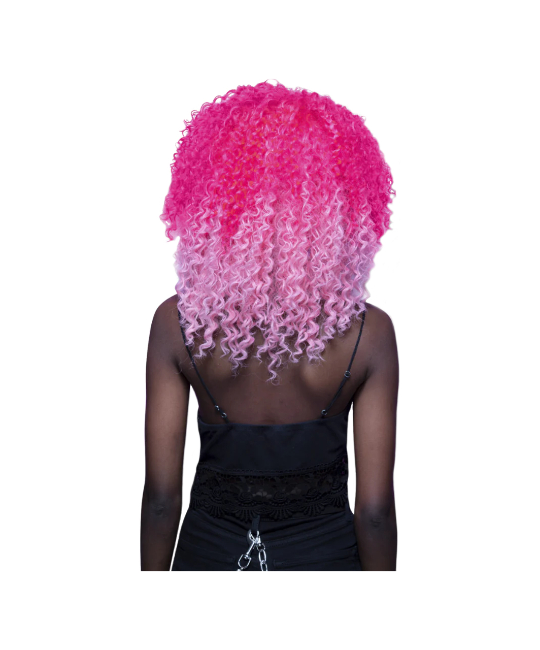 Fever Manic Panic Pink Passion Curl Girl Wig