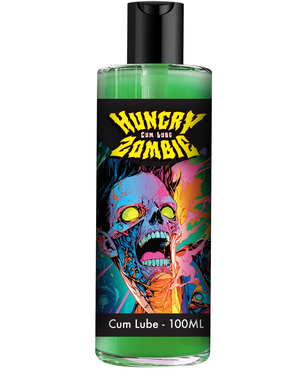 Fiction Cock Hungry Zombie zielony lubrykant 100 ml
