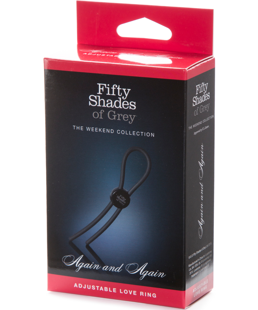 Fifty Shades of Grey Again and Again regulowany pierścień erekcyjny