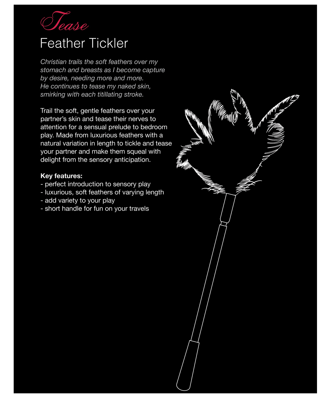 Fifty Shades of Grey Tease feather tickler