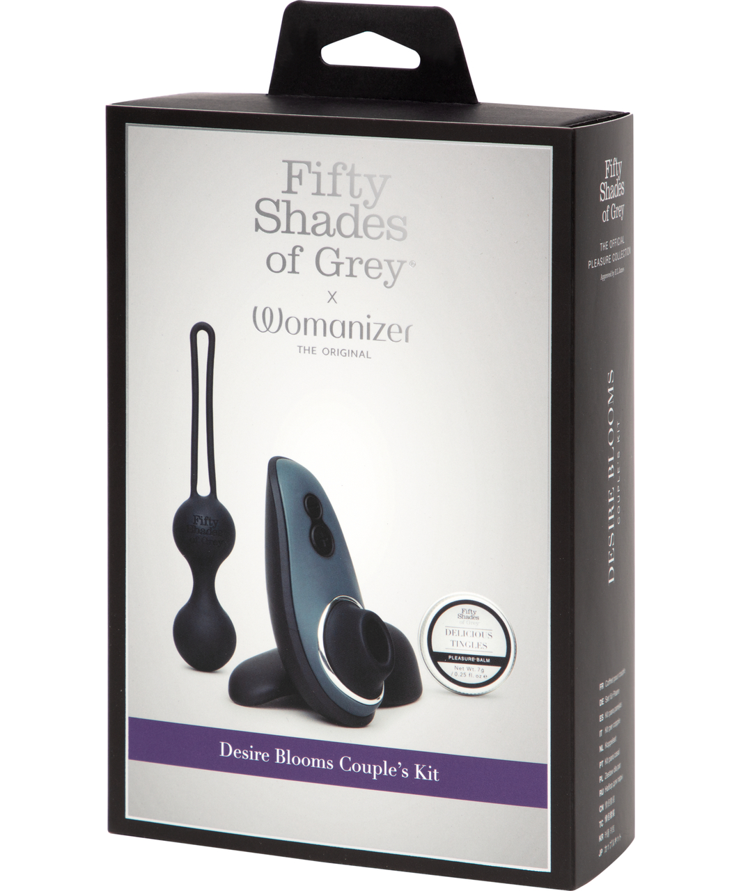 Fifty Shades of Grey & Womanizer Desire Blooms komplekts